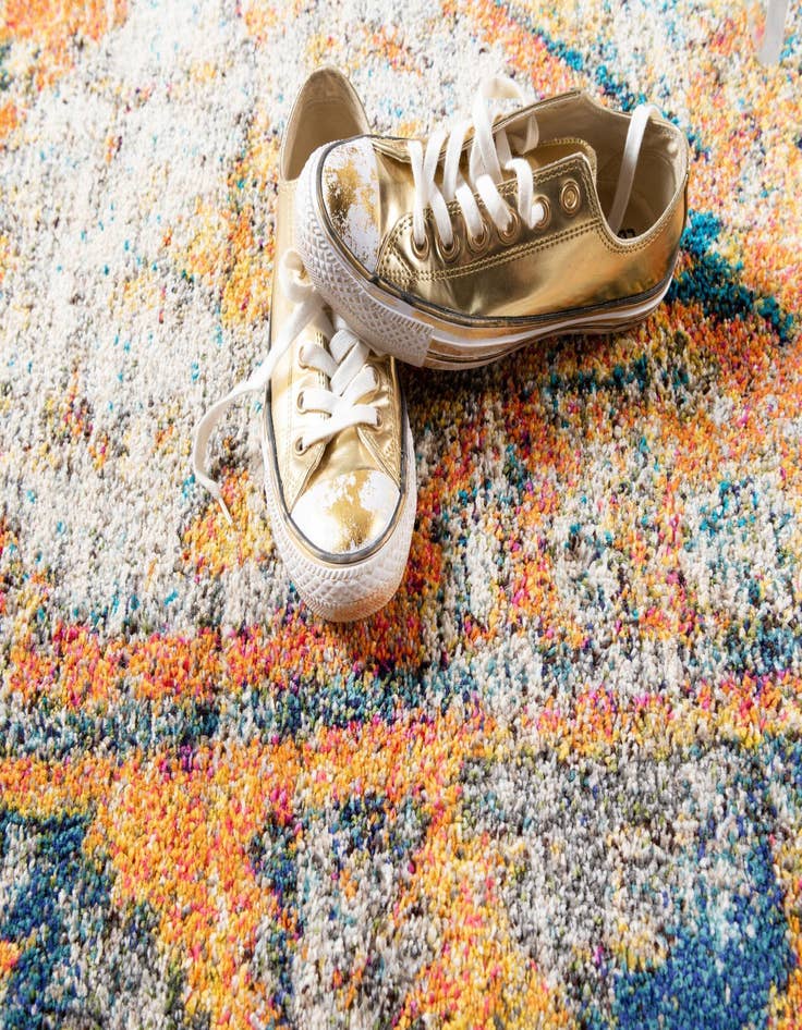 Detail image of  5' x 8'  Washable El Paso Rug