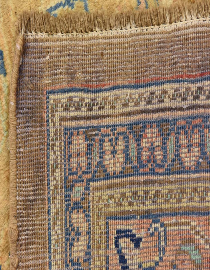 Detail image of  9' 9 x 13'  Hand Knotted Farahan Persian Wool Rug