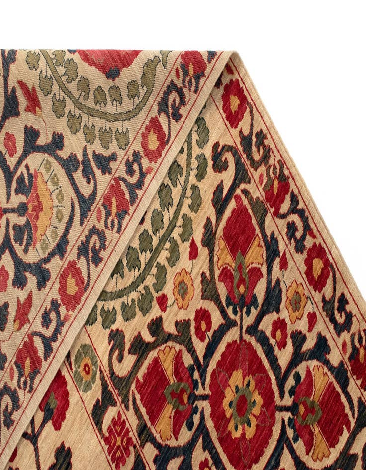 Detail image of  10' 2 x 13' 11 Farahan Wool Rug