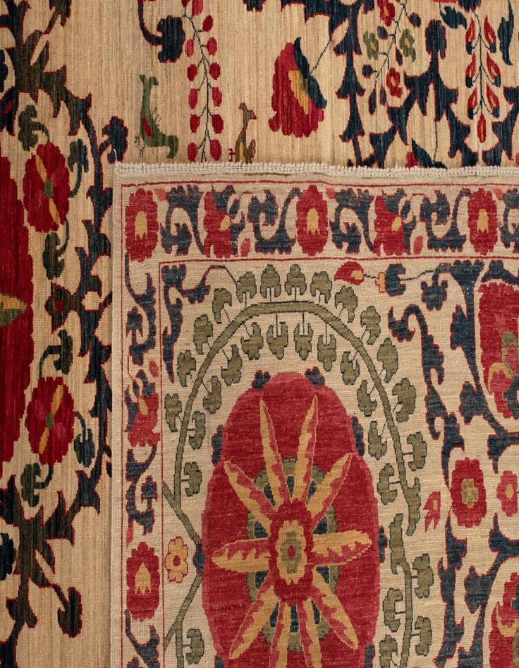 Detail image of  10' 2 x 13' 11 Farahan Wool Rug