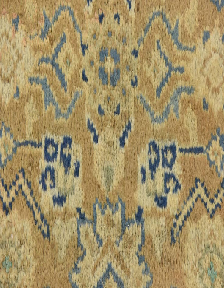 Detail image of  9' 9 x 12' 7  Hand Knotted Farahan Persian Wool Rug