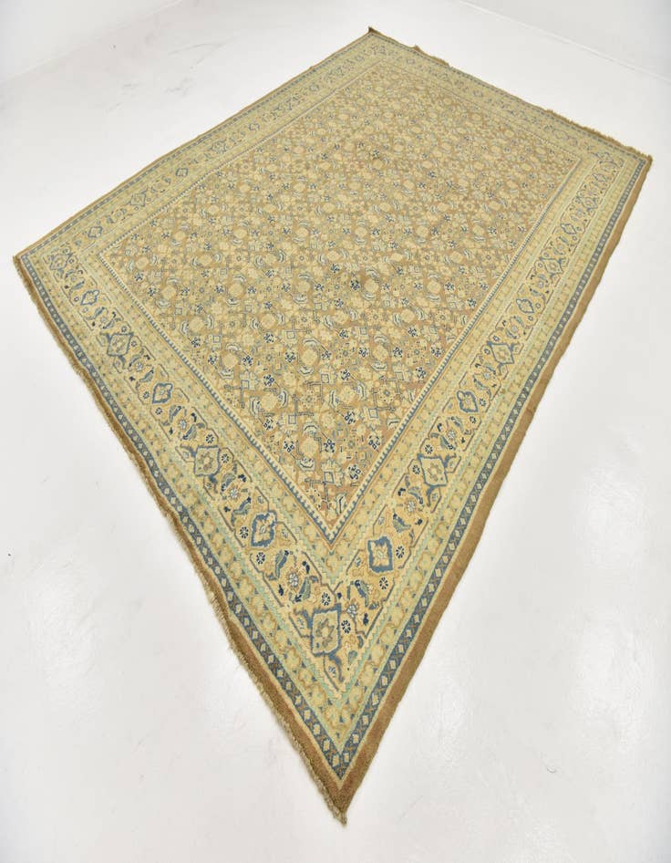 Detail image of  9' 9 x 12' 7  Hand Knotted Farahan Persian Wool Rug