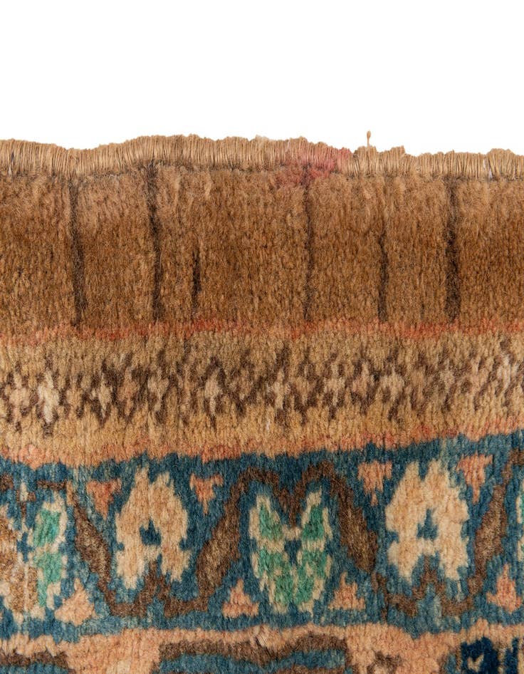 Detail image of  9' 7 x 12' 9  Hand Knotted Farahan Persian Wool Rug