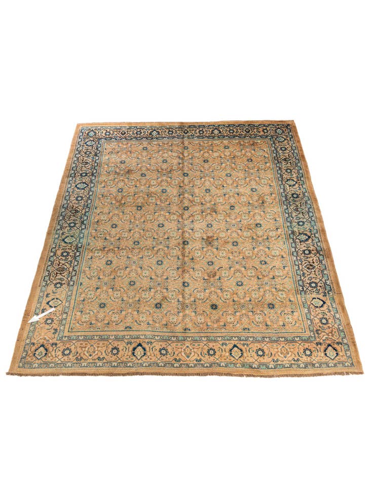 Detail image of  9' 7 x 12' 9  Hand Knotted Farahan Persian Wool Rug