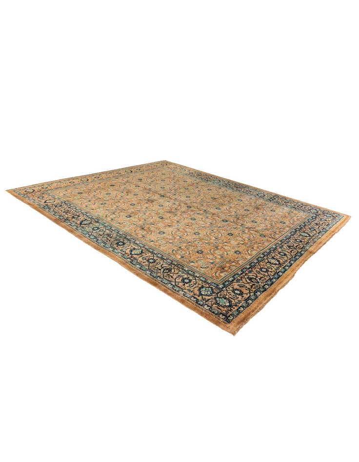 Detail image of  9' 7 x 12' 9  Hand Knotted Farahan Persian Wool Rug