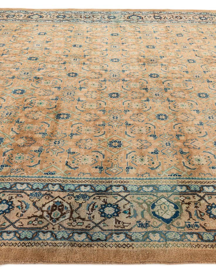 Detail image of  9' 7 x 12' 9  Hand Knotted Farahan Persian Wool Rug