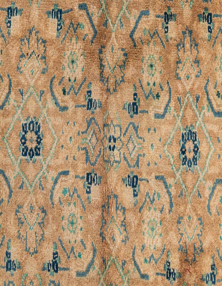 Detail image of  9' 7 x 12' 9  Hand Knotted Farahan Persian Wool Rug