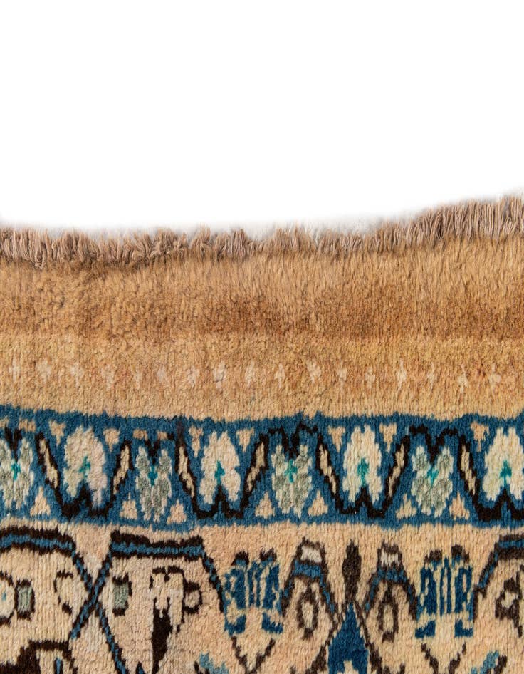 Detail image of  9' 7 x 12' 9  Hand Knotted Farahan Persian Wool Rug