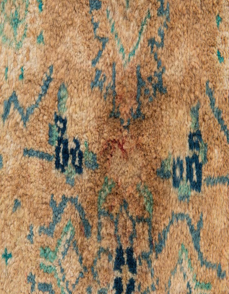 Detail image of  9' 7 x 12' 9  Hand Knotted Farahan Persian Wool Rug