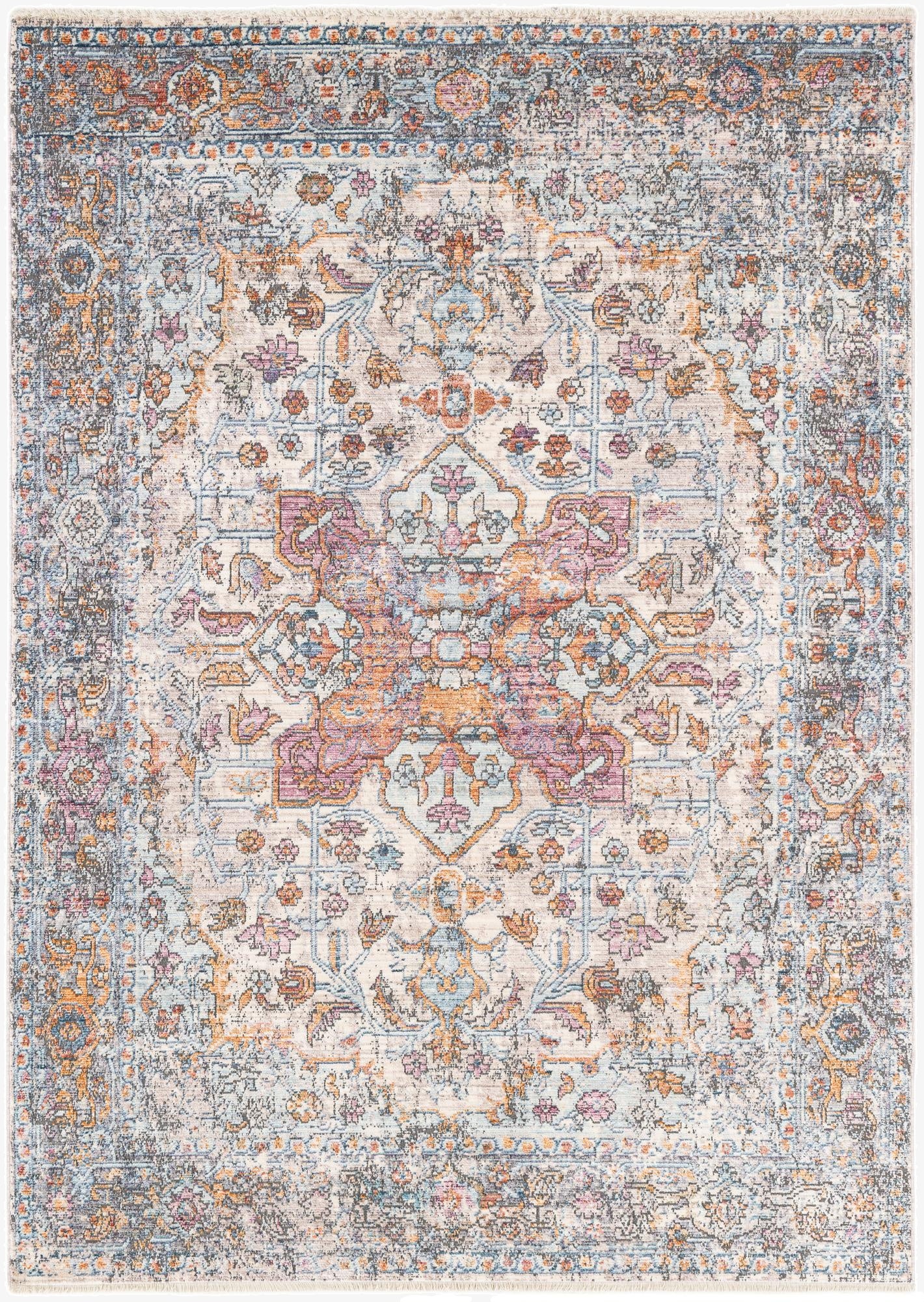  5' 3 x 7' 5 Fleur Rug