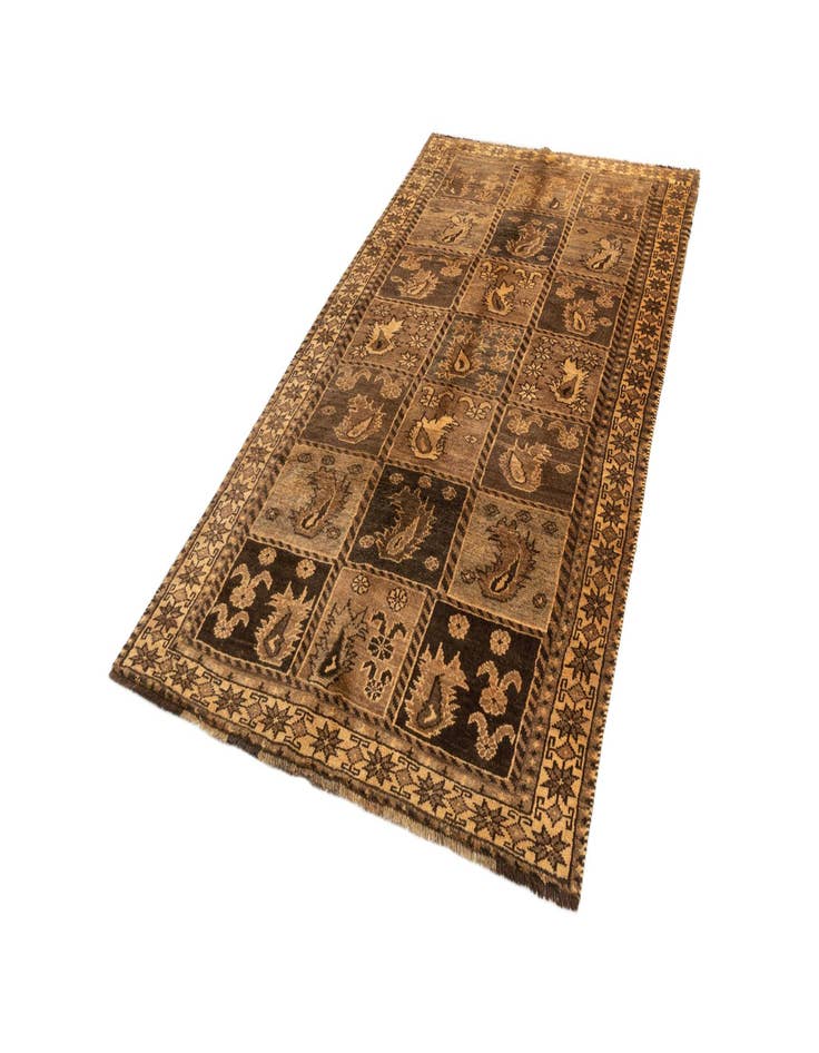 Detail image of  4' 8 x 8' 7 Gabbeh Wool Rug