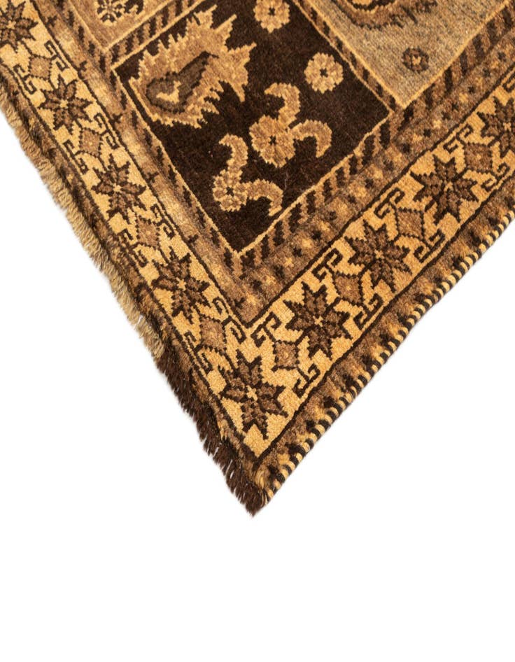 Detail image of  4' 8 x 8' 7 Gabbeh Wool Rug