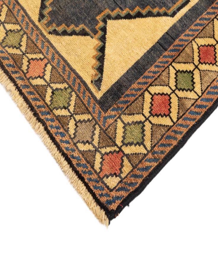 Detail image of  4' 11 x 8' 4 Gabbeh Wool Rug