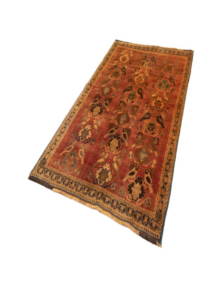 Detail image of  5' 2 x 7' 10 Gabbeh Wool Rug