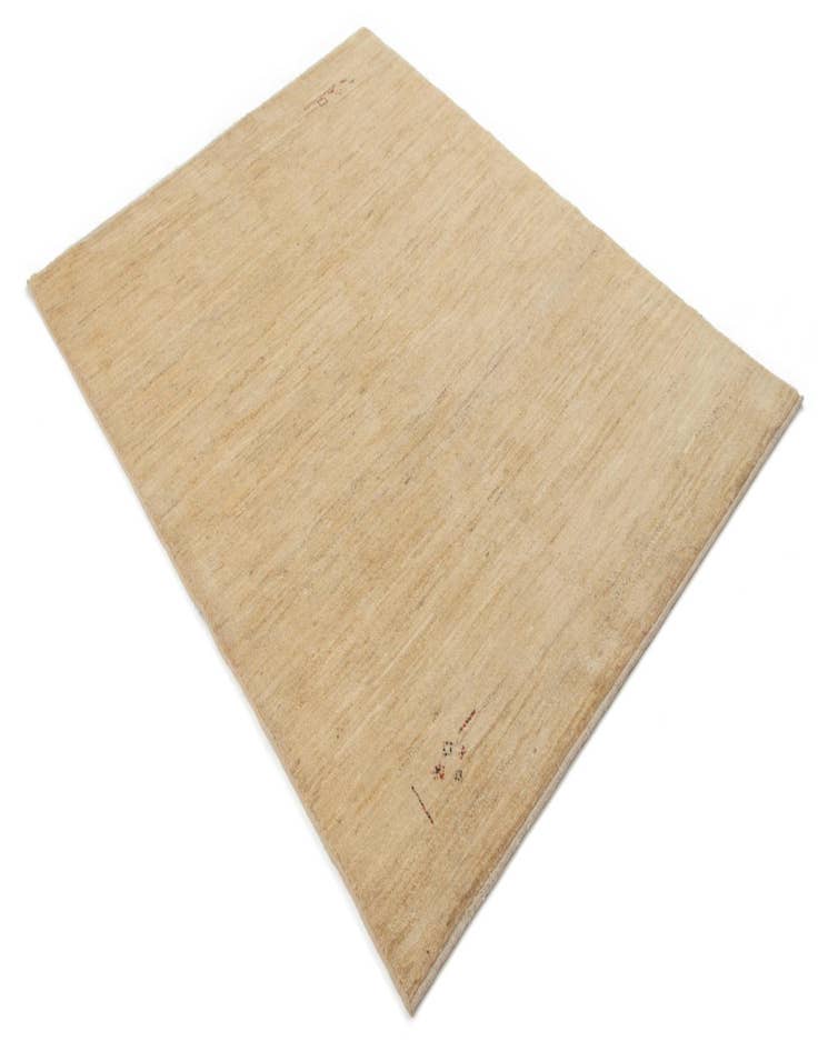 Detail image of  4' 11 x 6' 6  Hand Knotted Gabbeh Persian Wool Rug