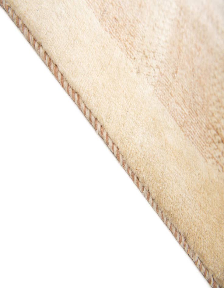 Detail image of  4' 1 x 6'  Hand Knotted Gabbeh Wool Rug