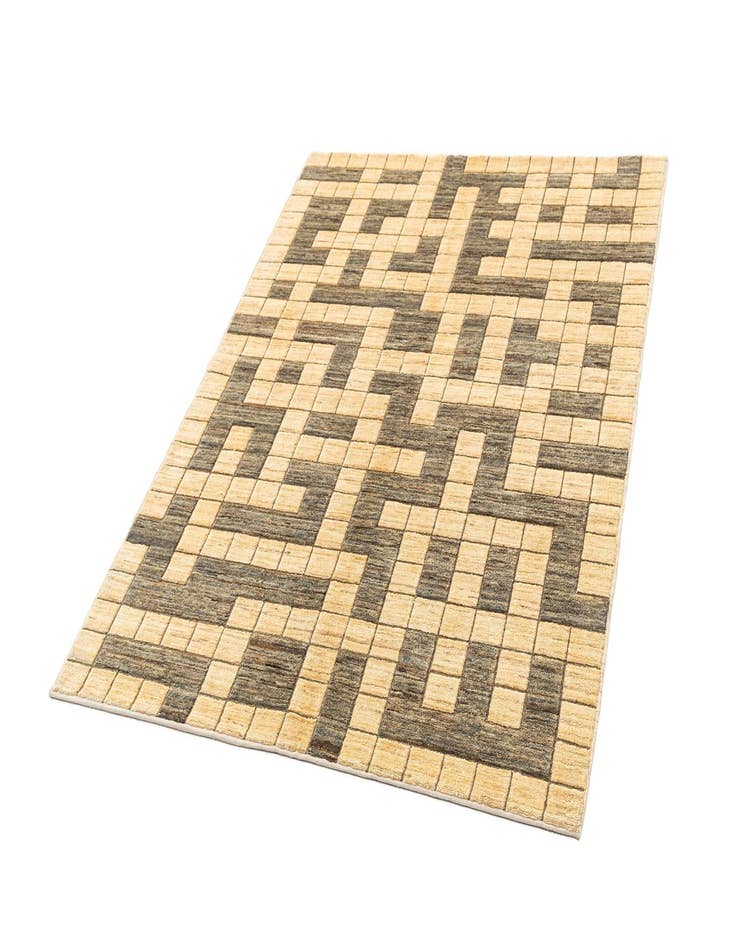 Detail image of  4' 11 x 6' 4 Gabbeh Rug