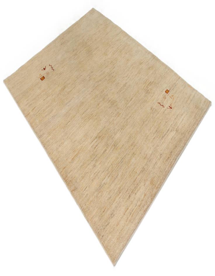 Detail image of  4' 11 x 6' 9  Hand Knotted Gabbeh Shouli Persian Wool Rug