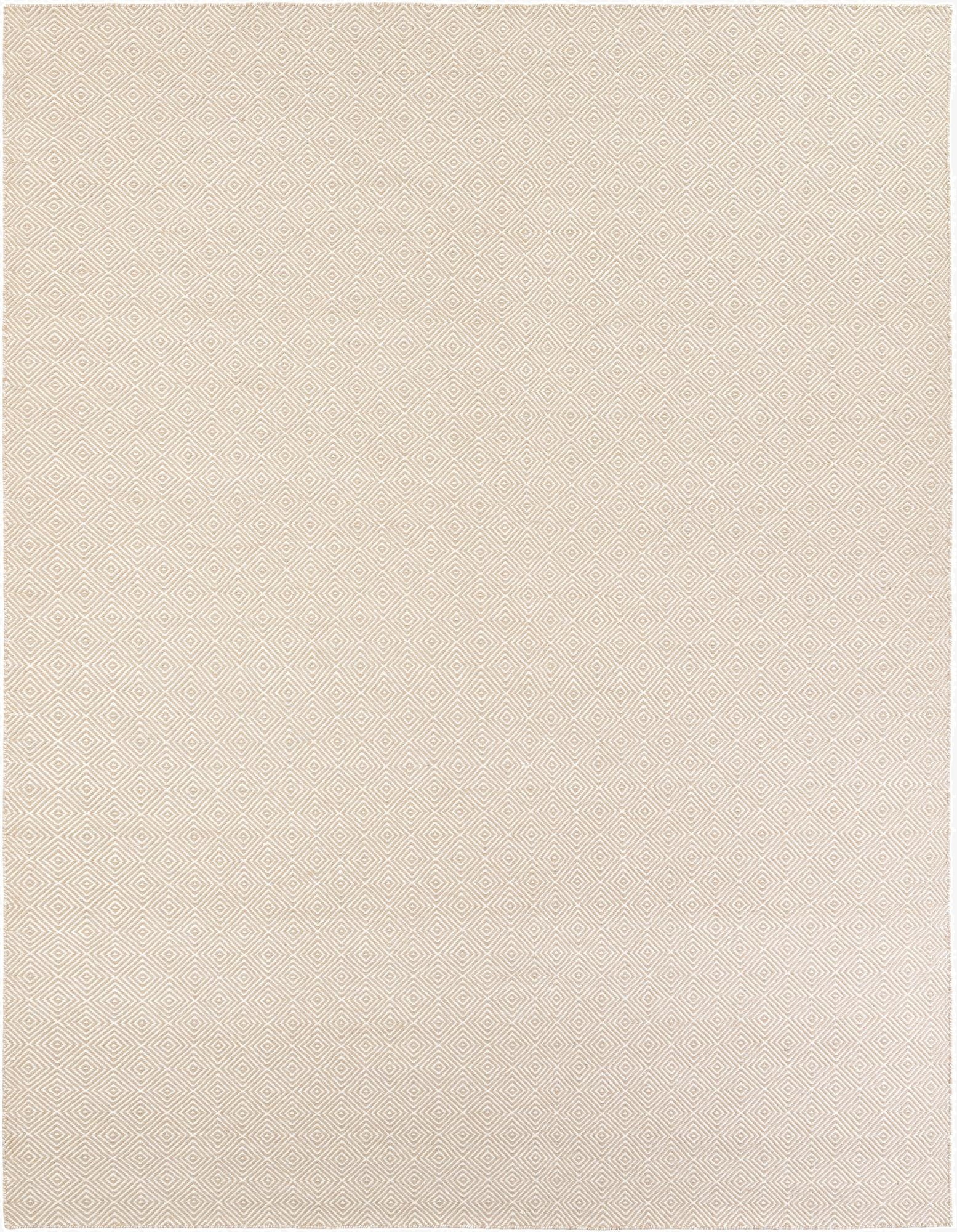  9' x 12'  Hand Woven Geo Trellis Flatweave Rug