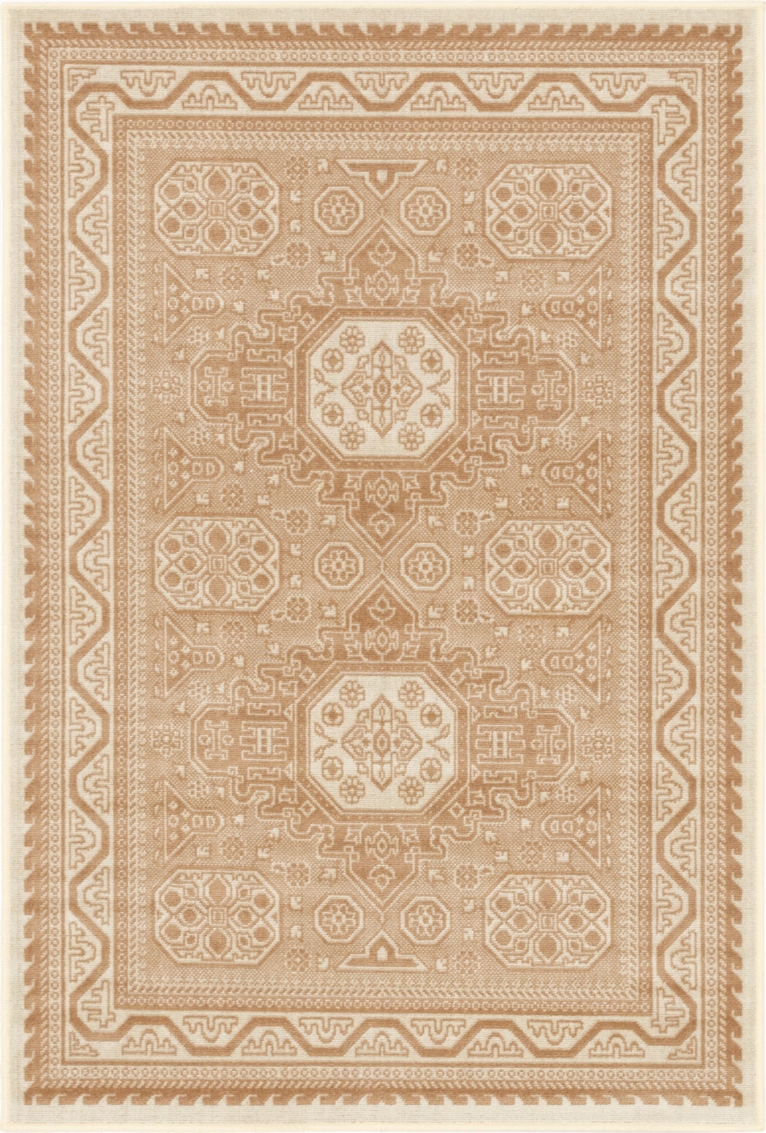  4' x 6' Gharajeh Rug