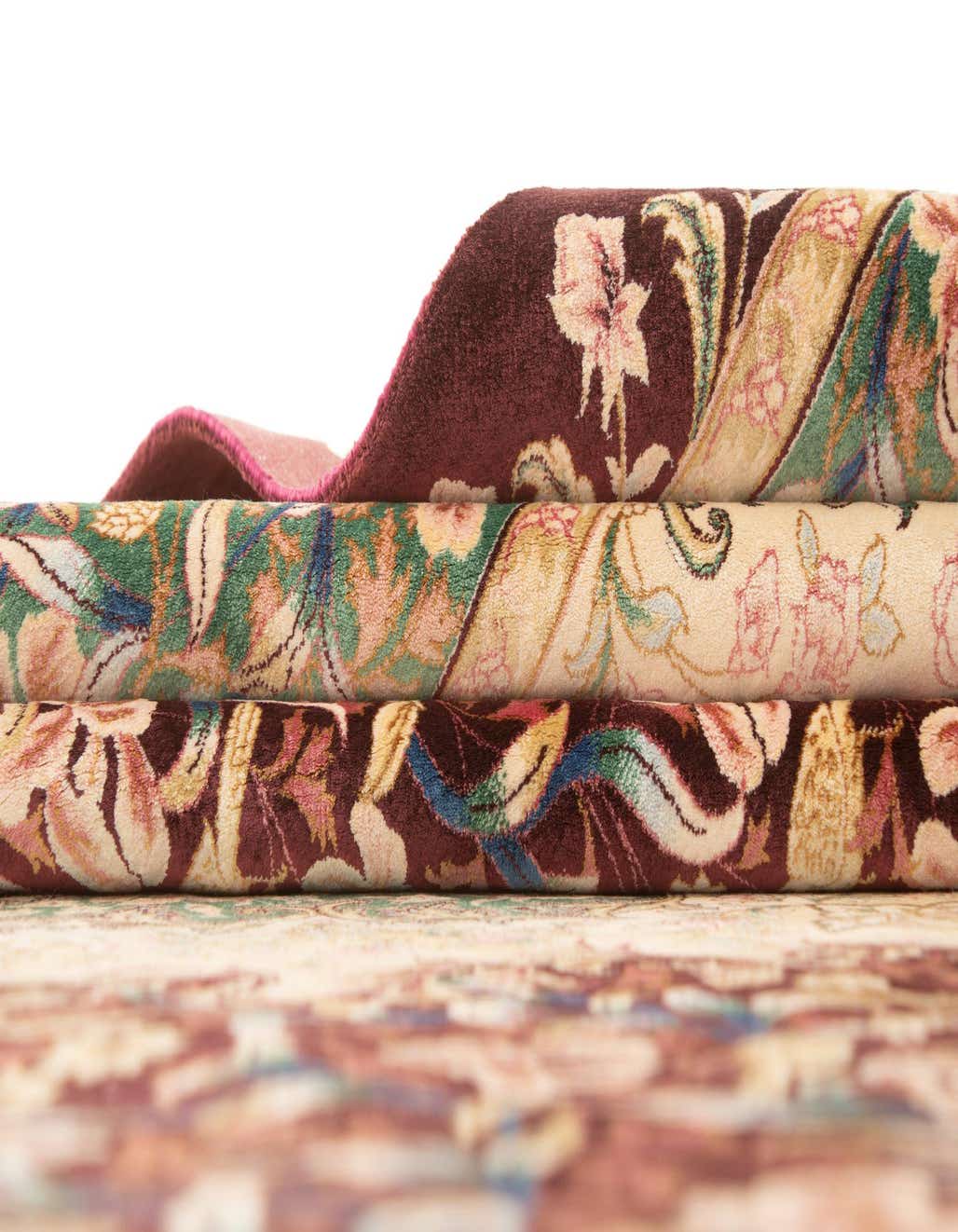 Primary image  4' 9 x 7' 2 Ghom Design Rug