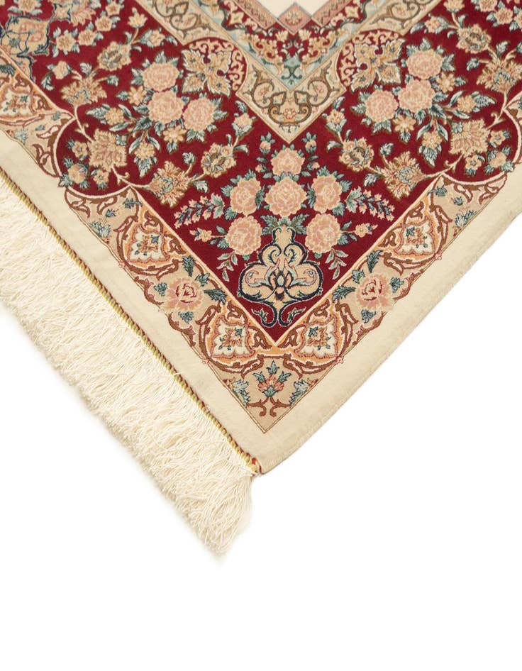 Detail image of  6' 5 x 9' 7 Ghom Design Rug