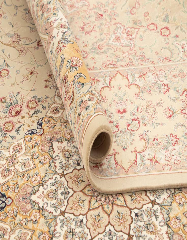 Detail image of  6' 6 x 9' 7 Ghom Design Rug