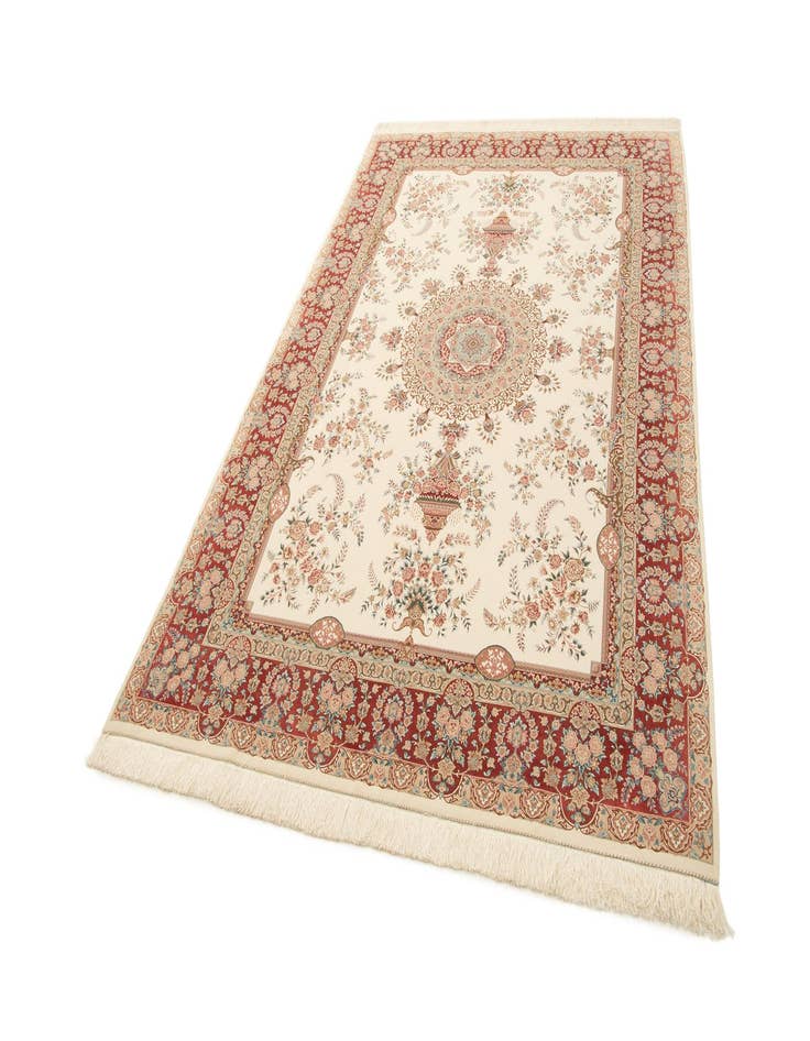 Detail image of  6' 4 x 9' 7 Ghom Design Rug