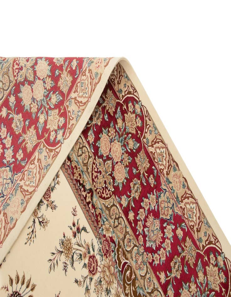 Detail image of  6' 6 x 9' 8 Ghom Design Rug