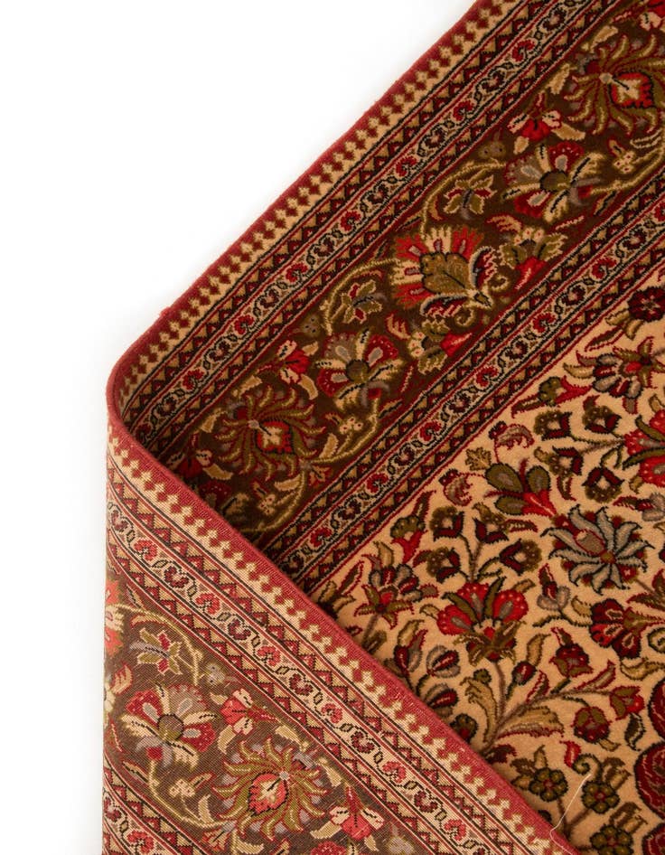 Detail image of  4' 7 x 7' 3 Ghom Rug