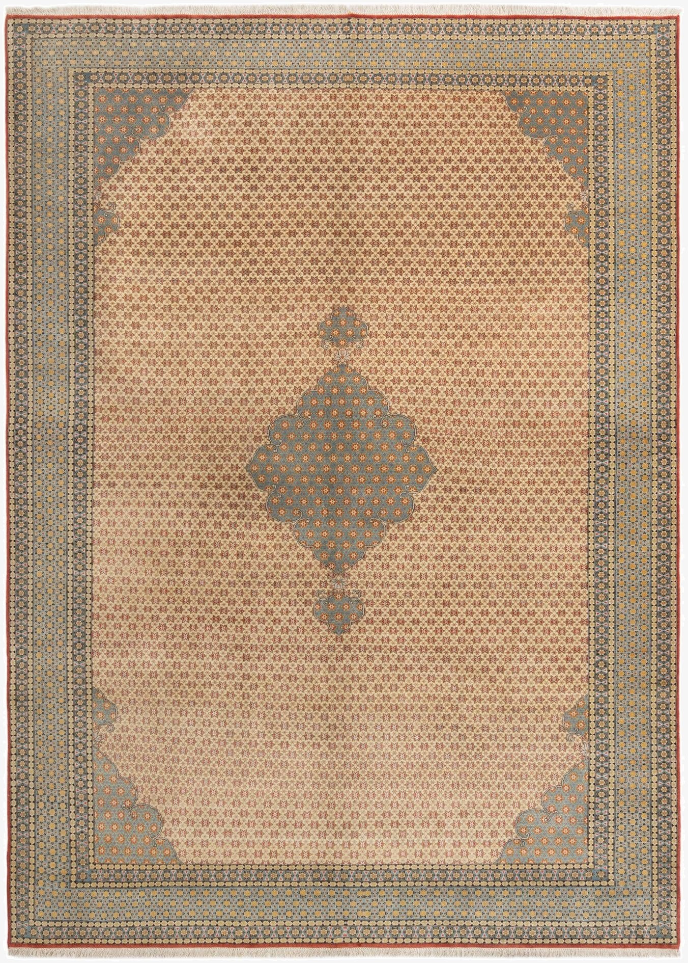 8' 10 x 12' 3 Ghom Rug