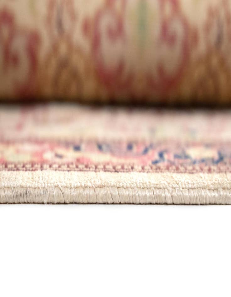 Detail image of  4' 2 x 6' 6 Ghom Silk Rug