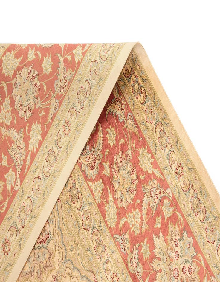 Detail image of  9' 5 x 12' 9 Ghom Silk Rug