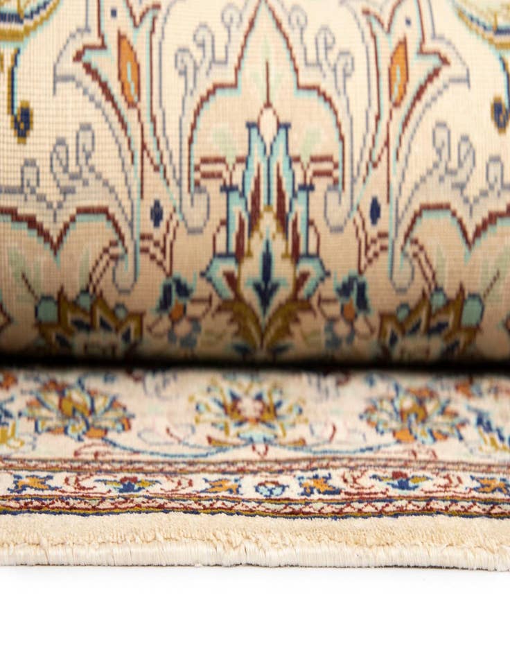 Detail image of  2' 8 x 3' 11 Ghom Silk Rug
