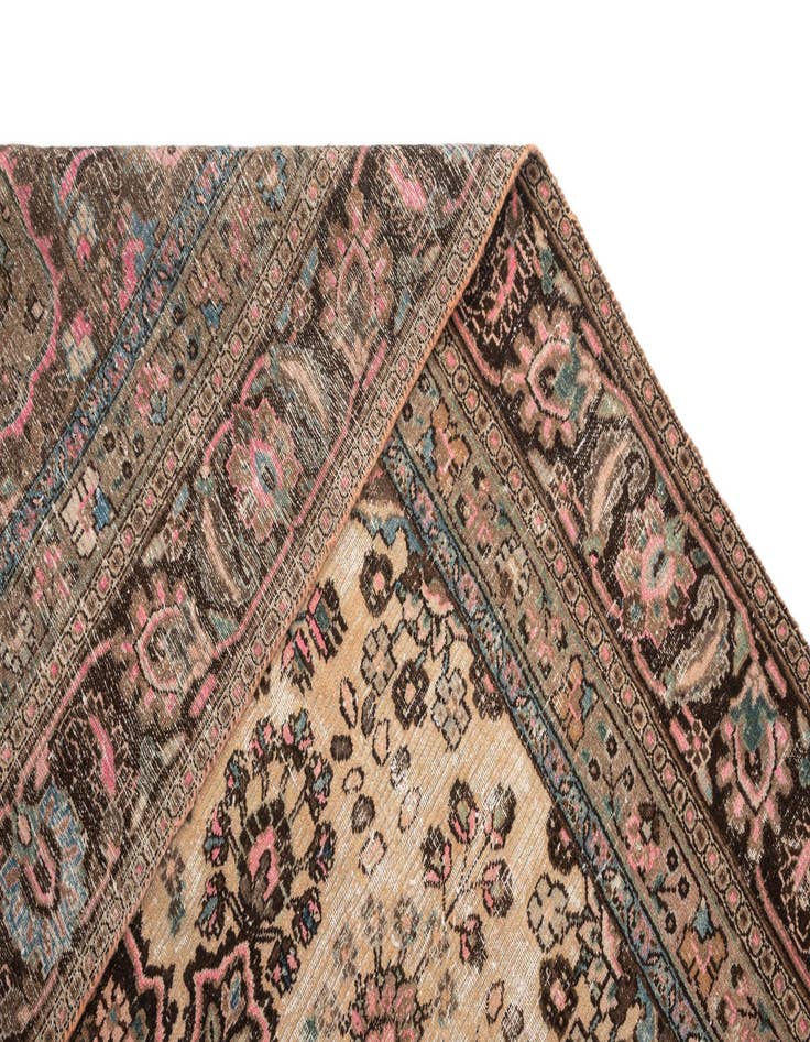 Detail image of  9' x 11' 6 Hamedan Wool Rug