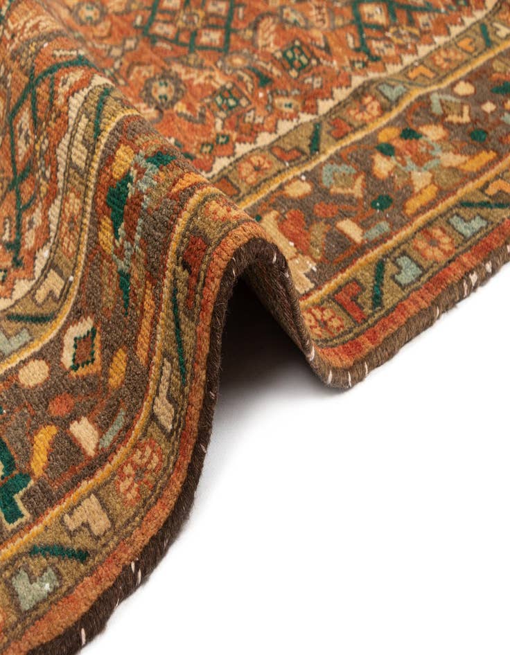 Detail image of  5' 6 x 9' 5 Hamedan Wool Rug