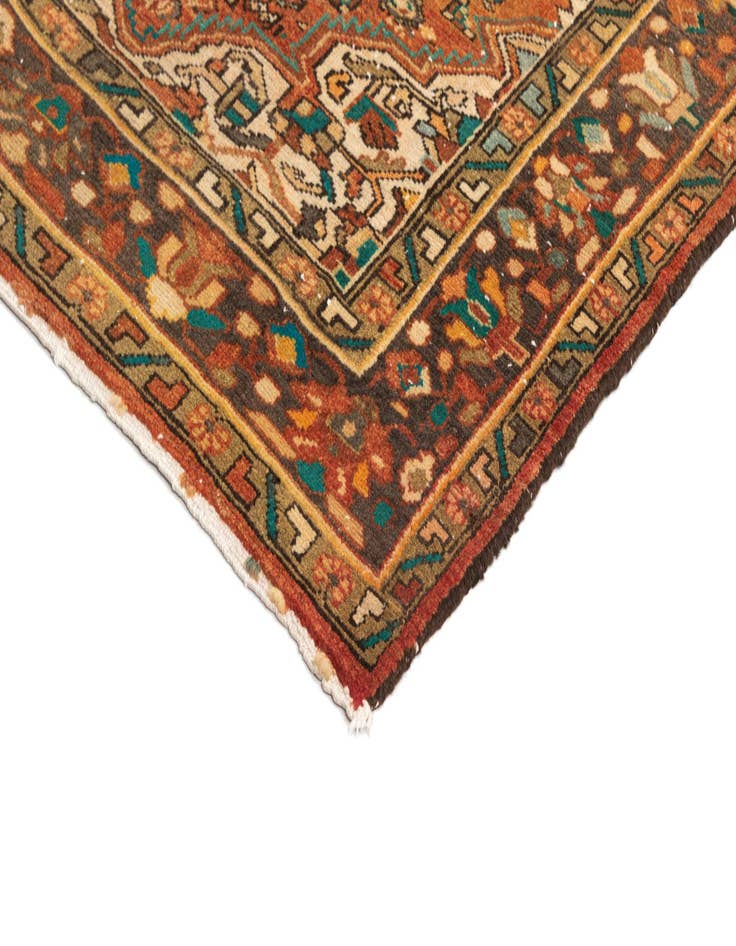 Detail image of  5' 6 x 9' 5 Hamedan Wool Rug