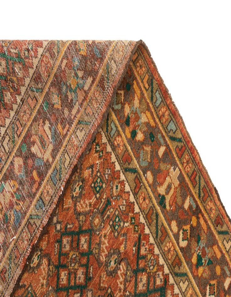 Detail image of  5' 6 x 9' 5 Hamedan Wool Rug