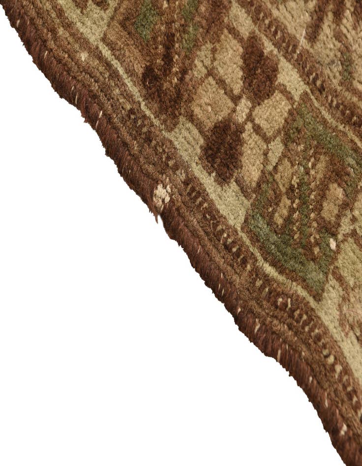 Detail image of  3' 7 x 5' 8  Hand Knotted Hamedan Persian Wool Rug