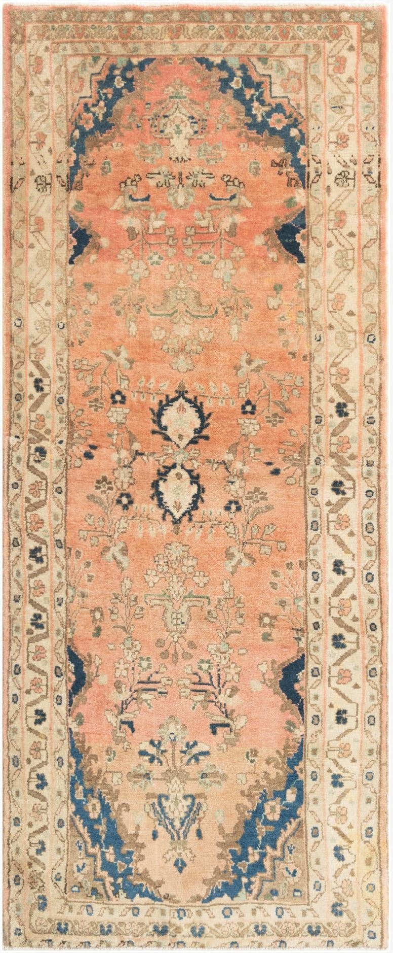  3' 3 x 8' Hamedan Rug