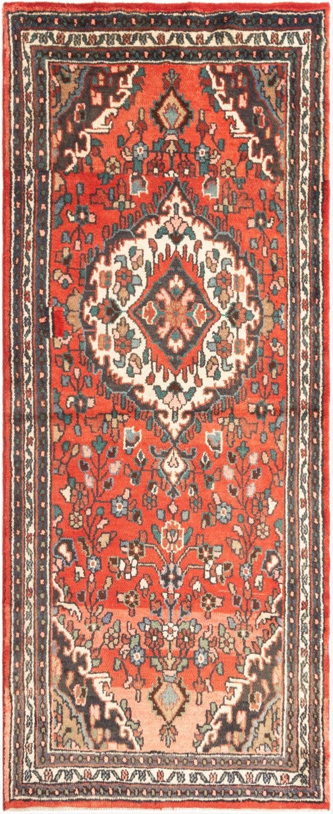  3' 4 x 8' 2 Hamedan Rug
