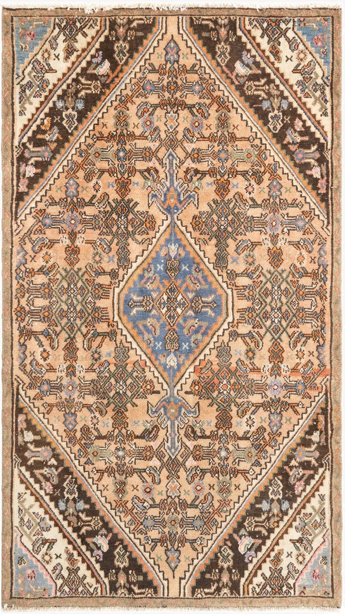  4' 4 x 7' 9 Hamedan Rug