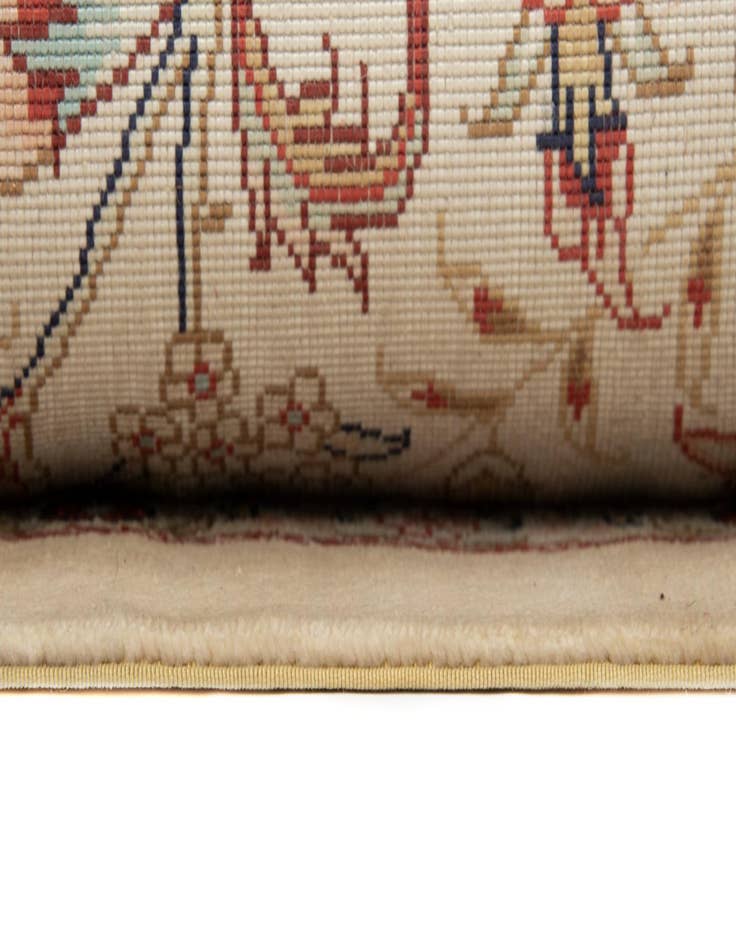 Detail image of  9' 1 x 12' 2  Hand Knotted Hereke Rug