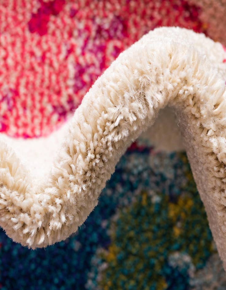 Detail image of  3' 3 x 5' 3  Washable Hyacinth Rug