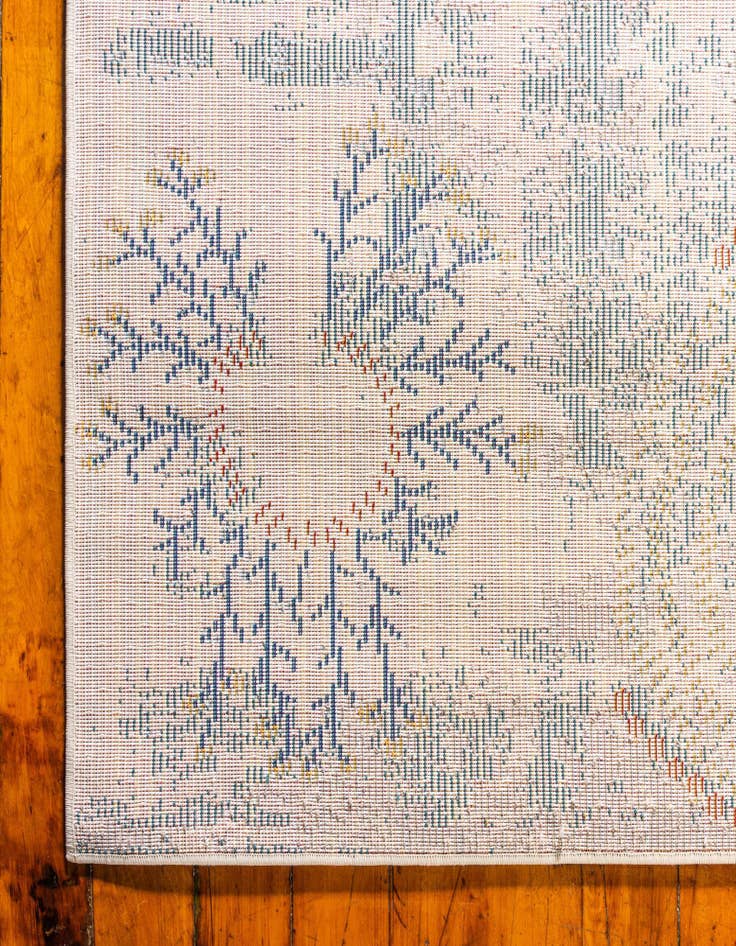 Detail image of  7' x 10'  Washable Hyacinth Rug