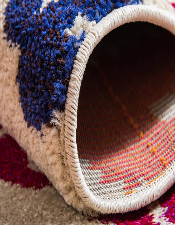 Detail image of  8' x 11'  Washable Hyacinth Rug