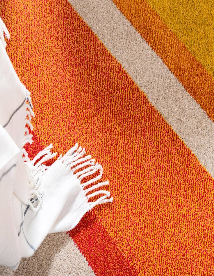 Detail image of  7' x 10'  Washable Hyacinth Rug