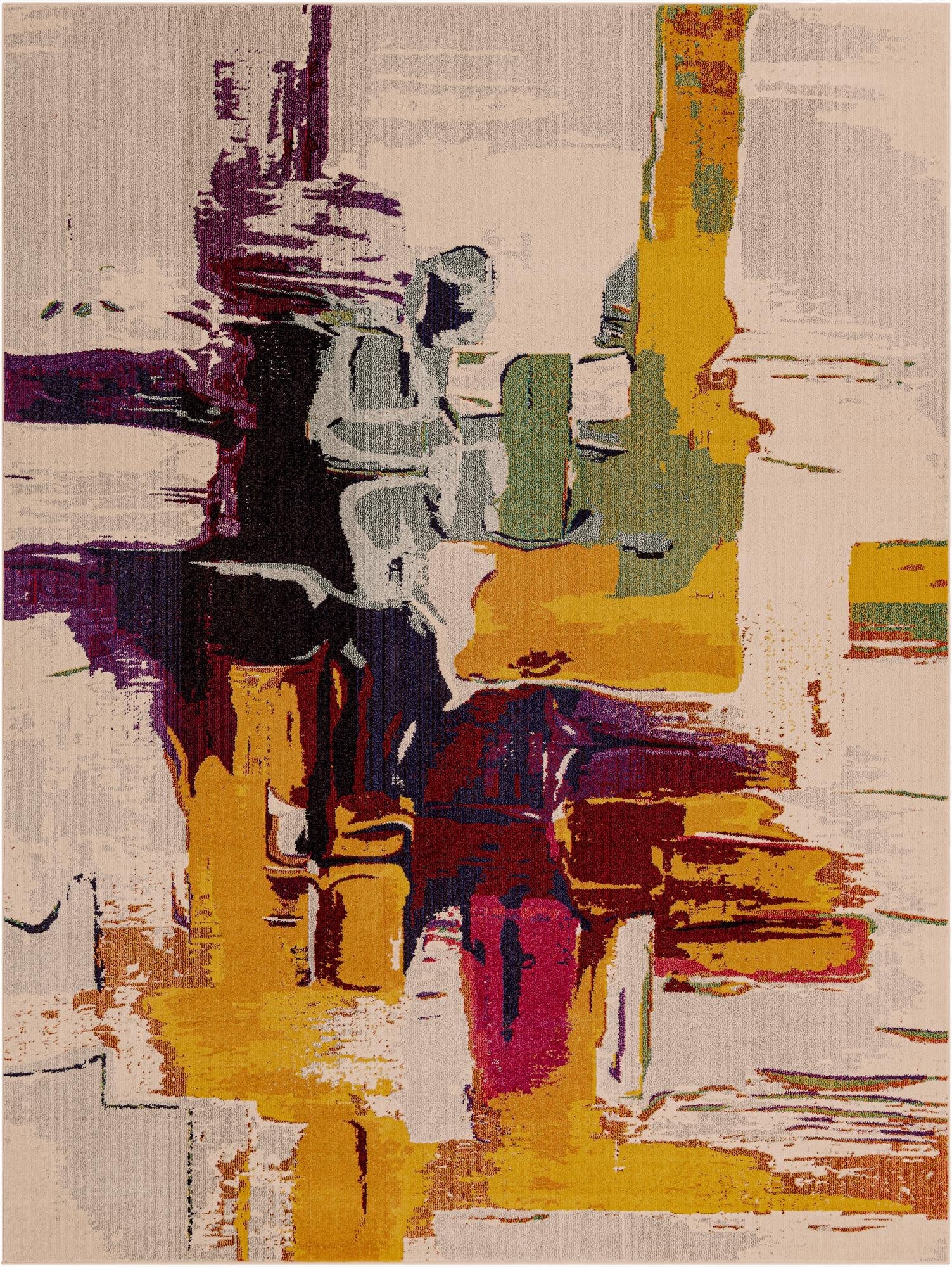  9' x 12' 2  Washable Hyacinth Rug