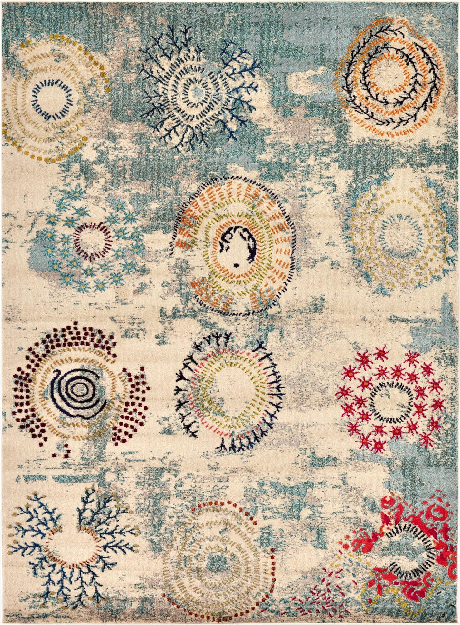  8' x 11'  Washable Hyacinth Rug