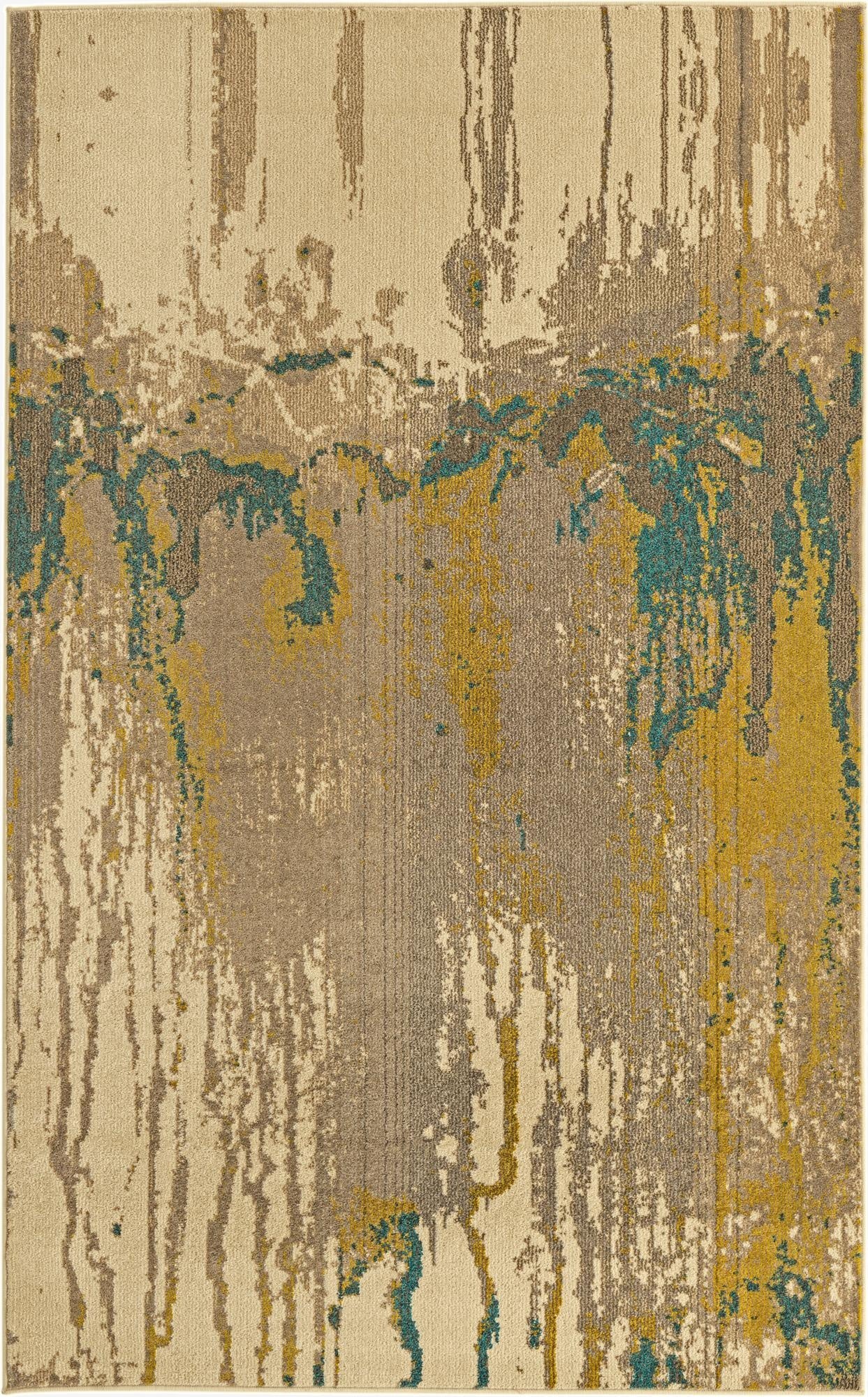  5' x 8'  Washable Hyacinth Rug